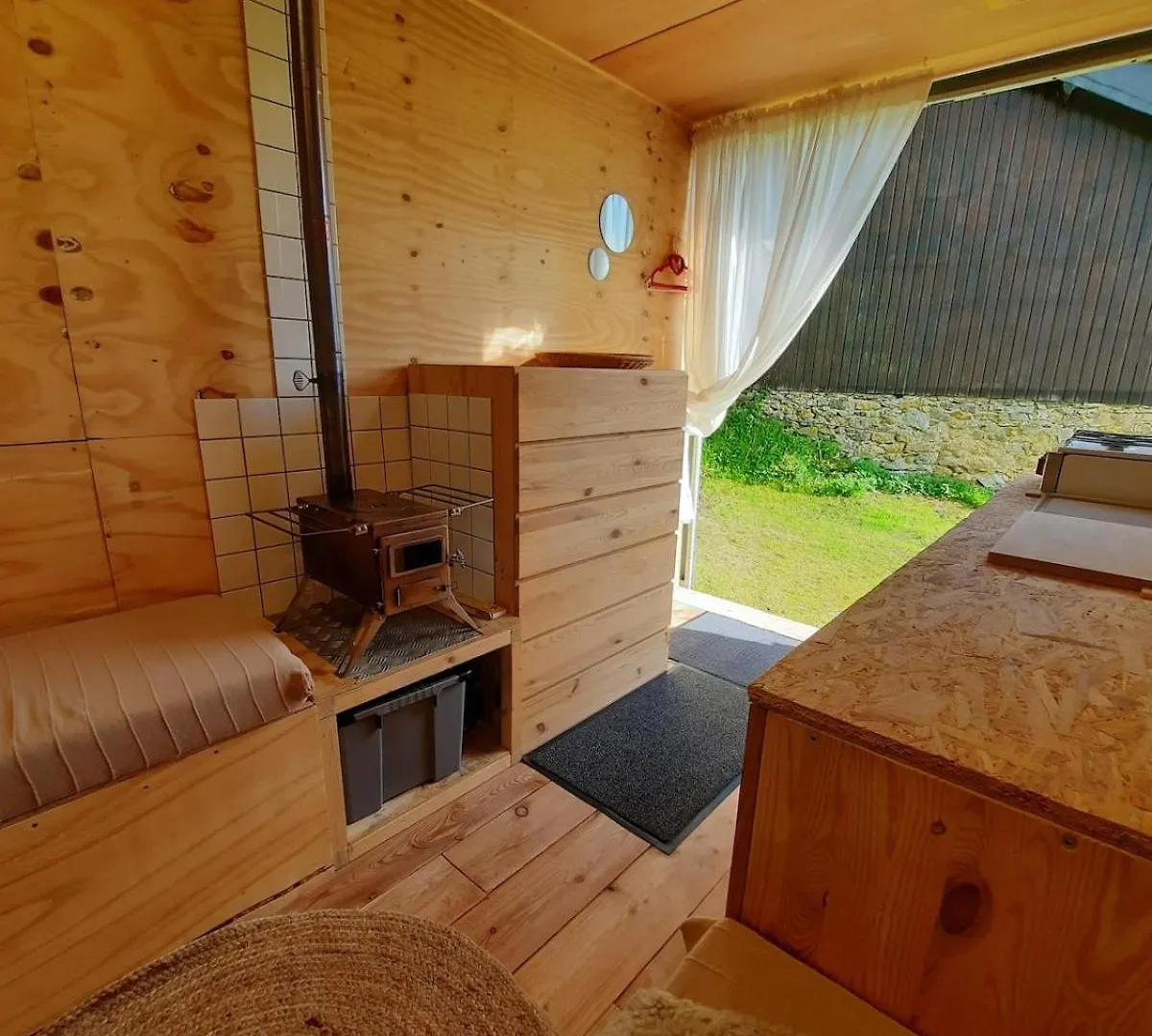 Ferienwohnung Knus Tiny House La Coume Biert Frankreich