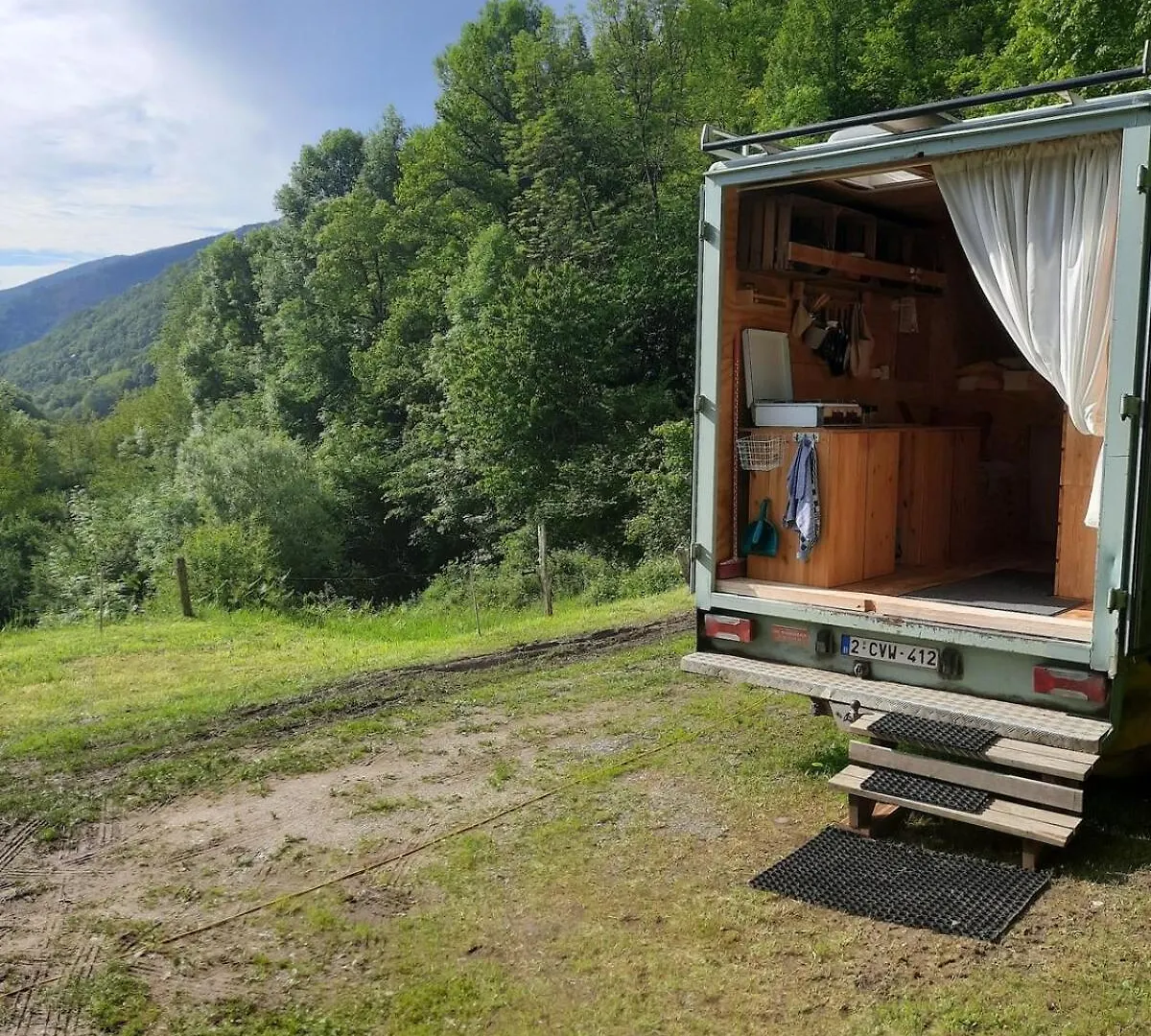 Ferienwohnung Knus Tiny House La Coume Biert Frankreich